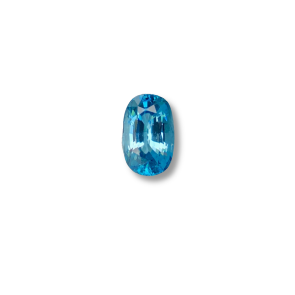 Zircon bleu naturel 3,57 carats